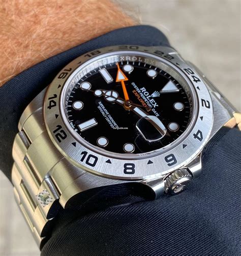 rolex explorer 2 noir|rolex explorer 2 for sale.